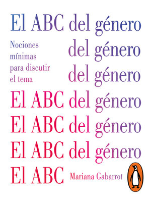 cover image of El ABC del género